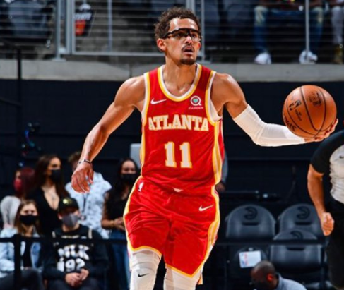 特雷-楊談戴戴護(hù)目鏡：被奧孔古誤傷到，防止眼部再受傷害